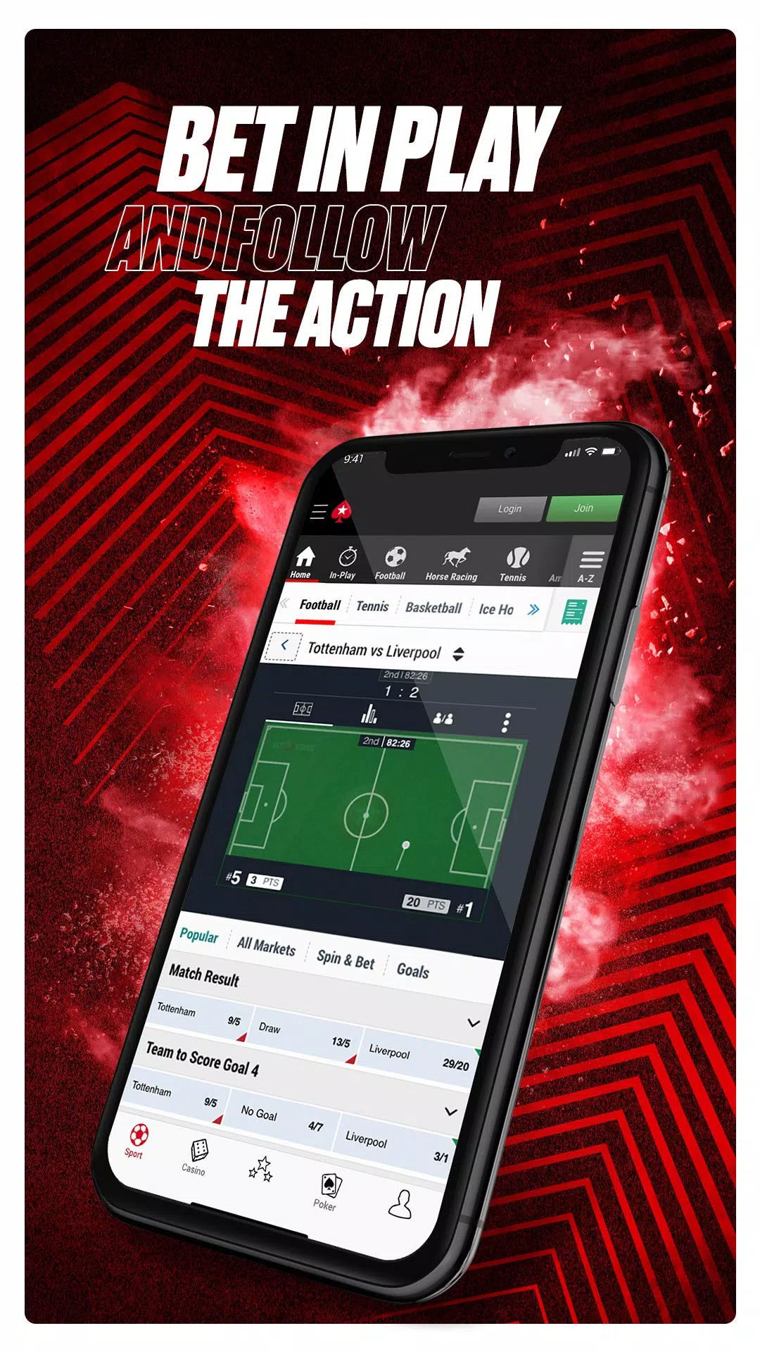PokerStars Sports Betting EU Captura de pantalla 3