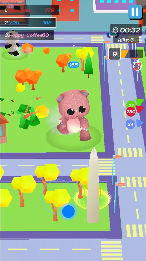 Crazy Monster City Скриншот 0