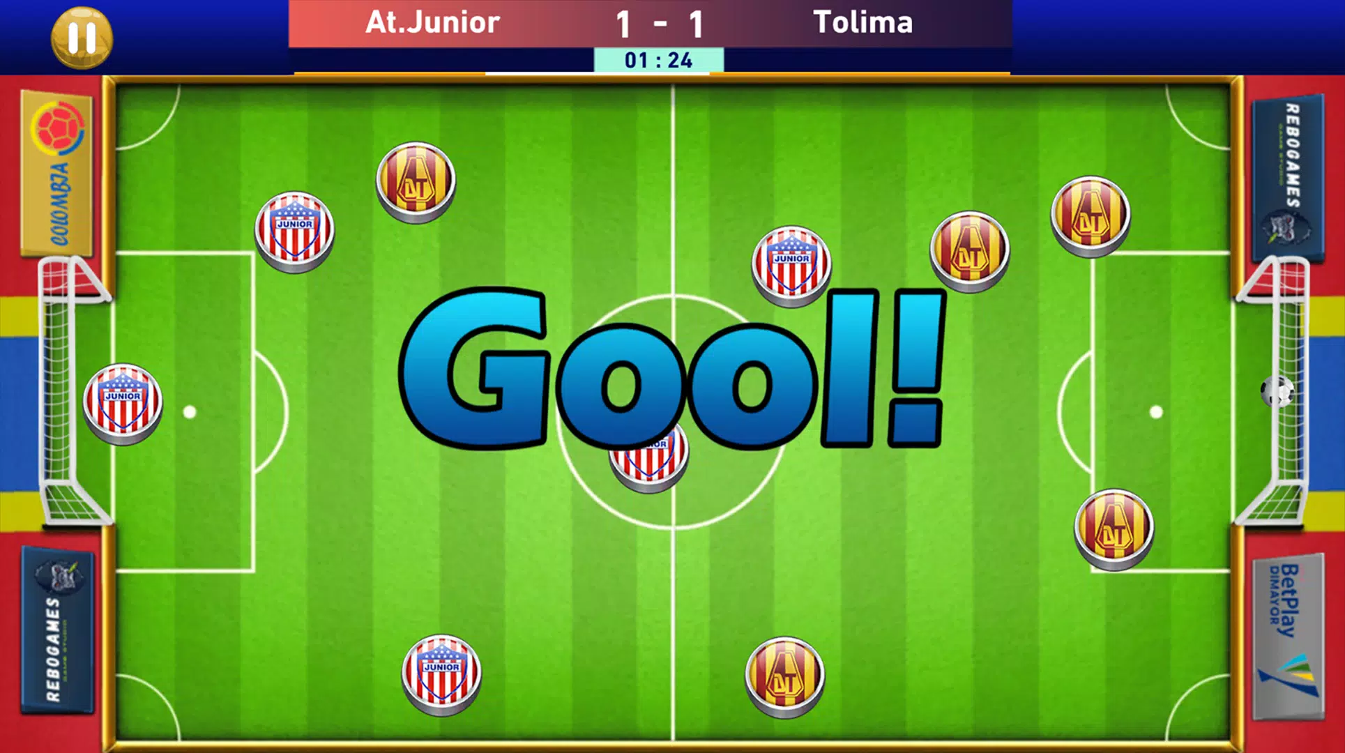 Liga Colombiana Juego Captura de tela 3