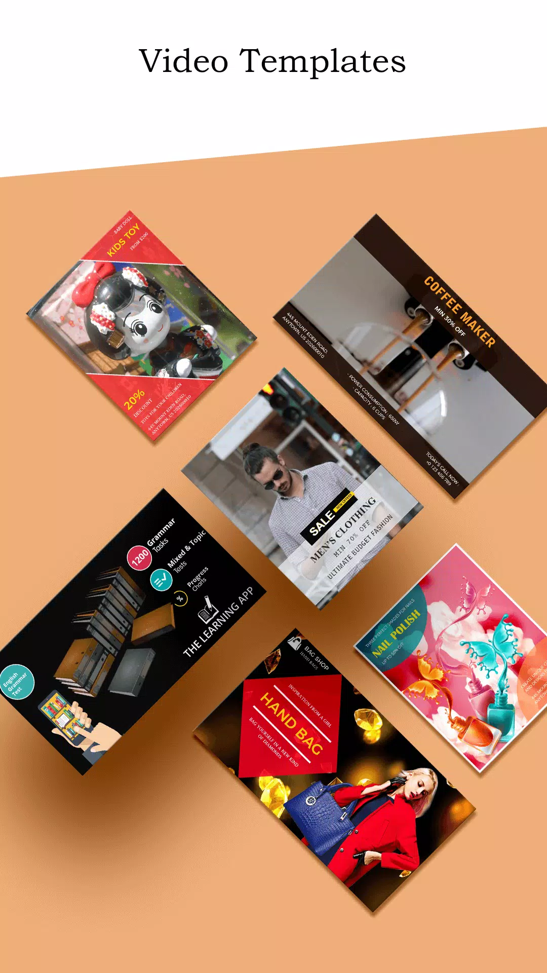 Video Ad Maker, Ad Creator Скриншот 3