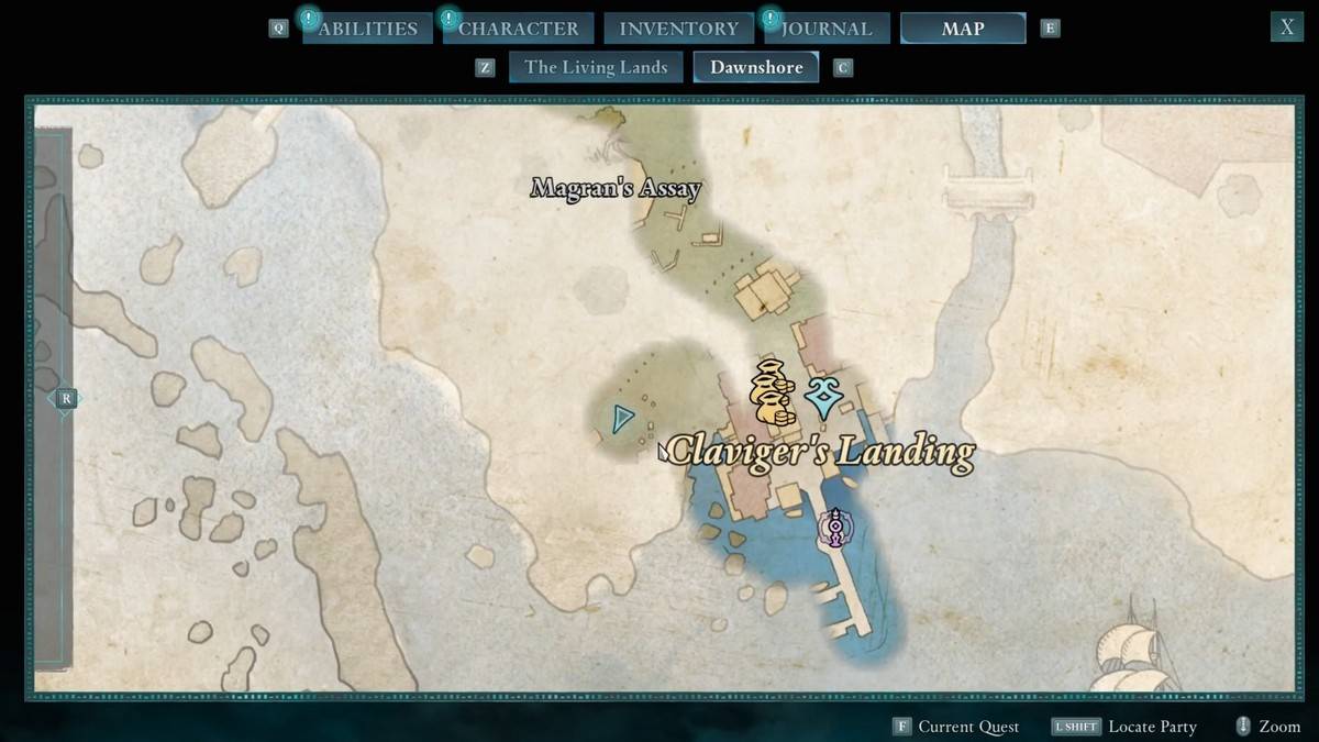 Captain Henqua’s Treasure Map Location
