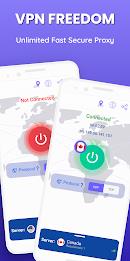 VPN Freedom - Unlimited Proxy 스크린샷 0