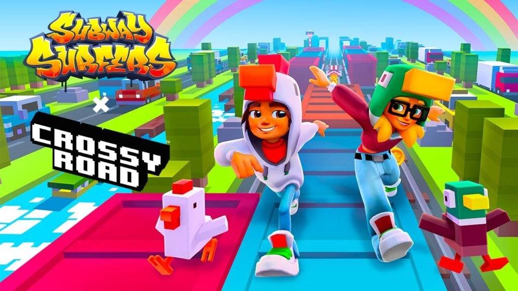 Subway Surfers et Crosy Road s'unissent dans Epic Crossover Event!