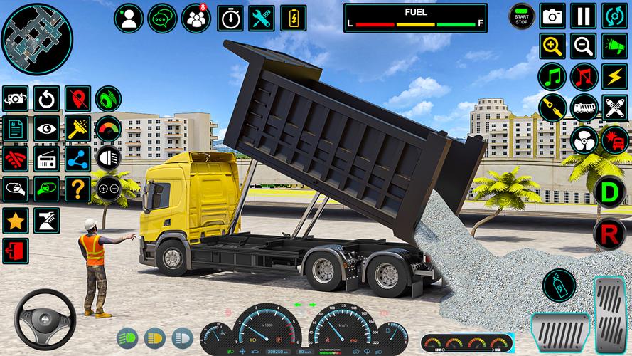 Car Transport Truck Driver 3D Скриншот 1