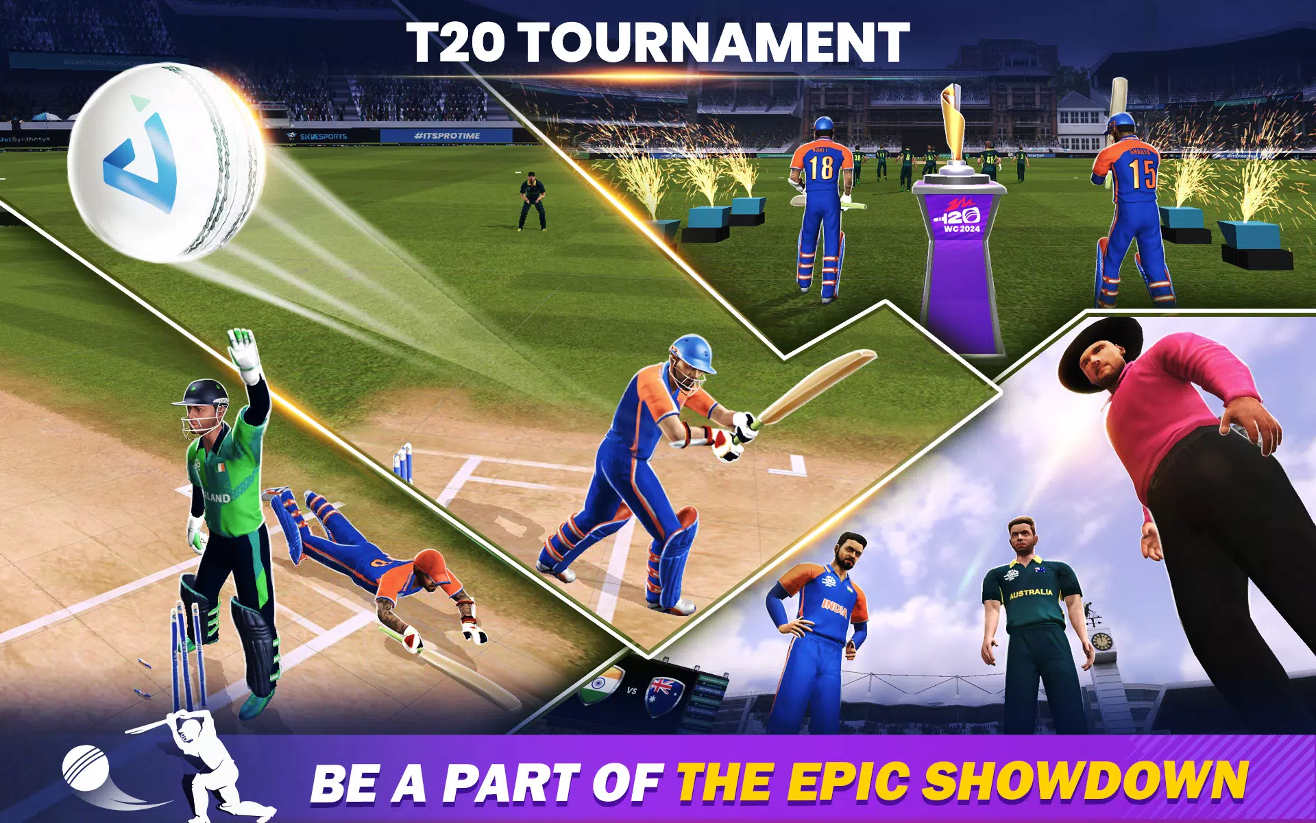 Cricket Game : Sachin Saga Pro 스크린샷 0