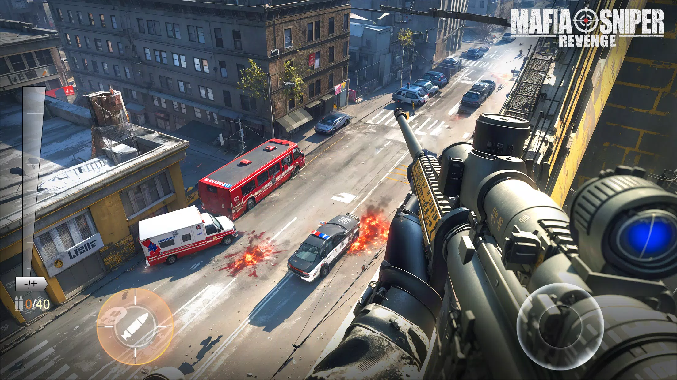 Mafia Sniper Revenge 스크린샷 2