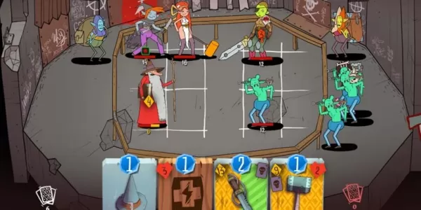 Meteorfall: Rustbowl Rumble lanza un combate de cartas alocado