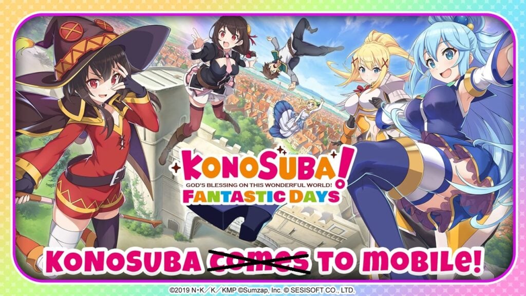 Konosuba: kamangha -manghang mga araw upang tapusin, posible ang bersyon ng offline