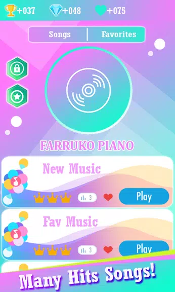 Farruko Piano Tiles Game Captura de pantalla 0