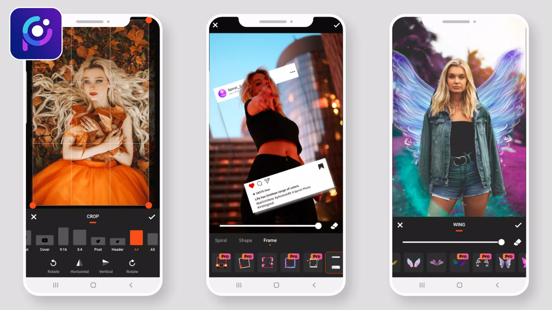 Photo Editor Pro: Pic Collage Screenshot 1
