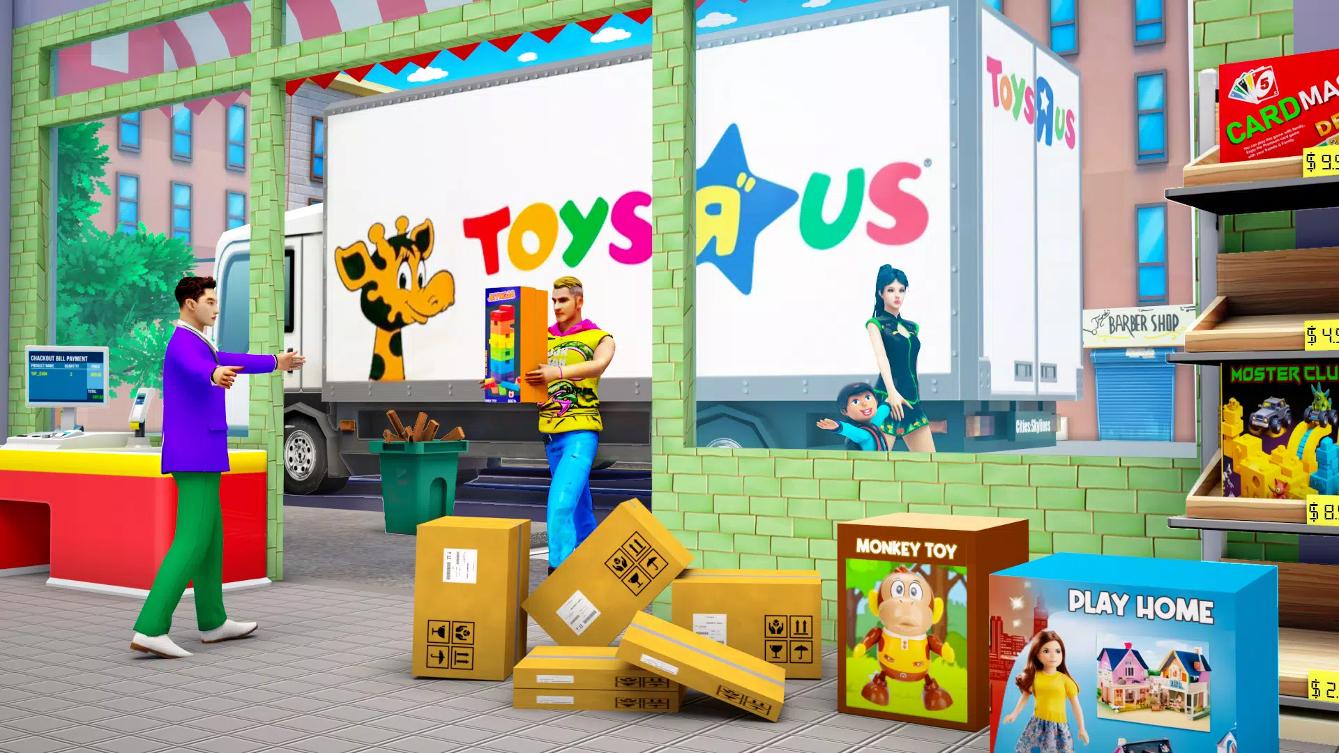 Toymart Supermarket Simulator Captura de tela 3