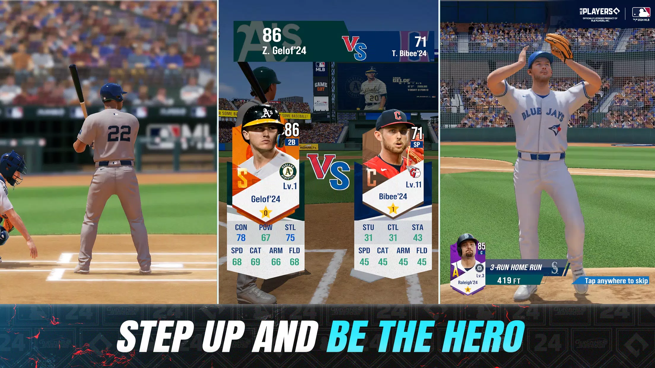 MLB Clutch Hit Baseball 2024 Capture d'écran 3