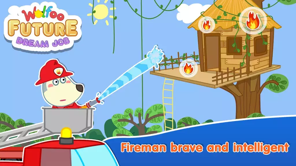 Wolfoo: Kid’s Future Dream Job应用截图第3张