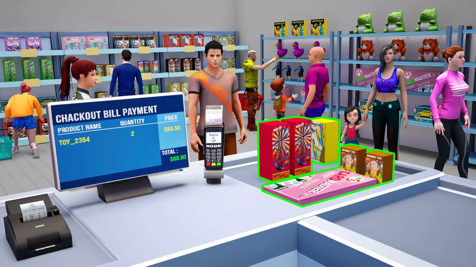 Toymart Supermarket Simulator Captura de tela 1