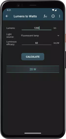 照明計算應用截圖第2張