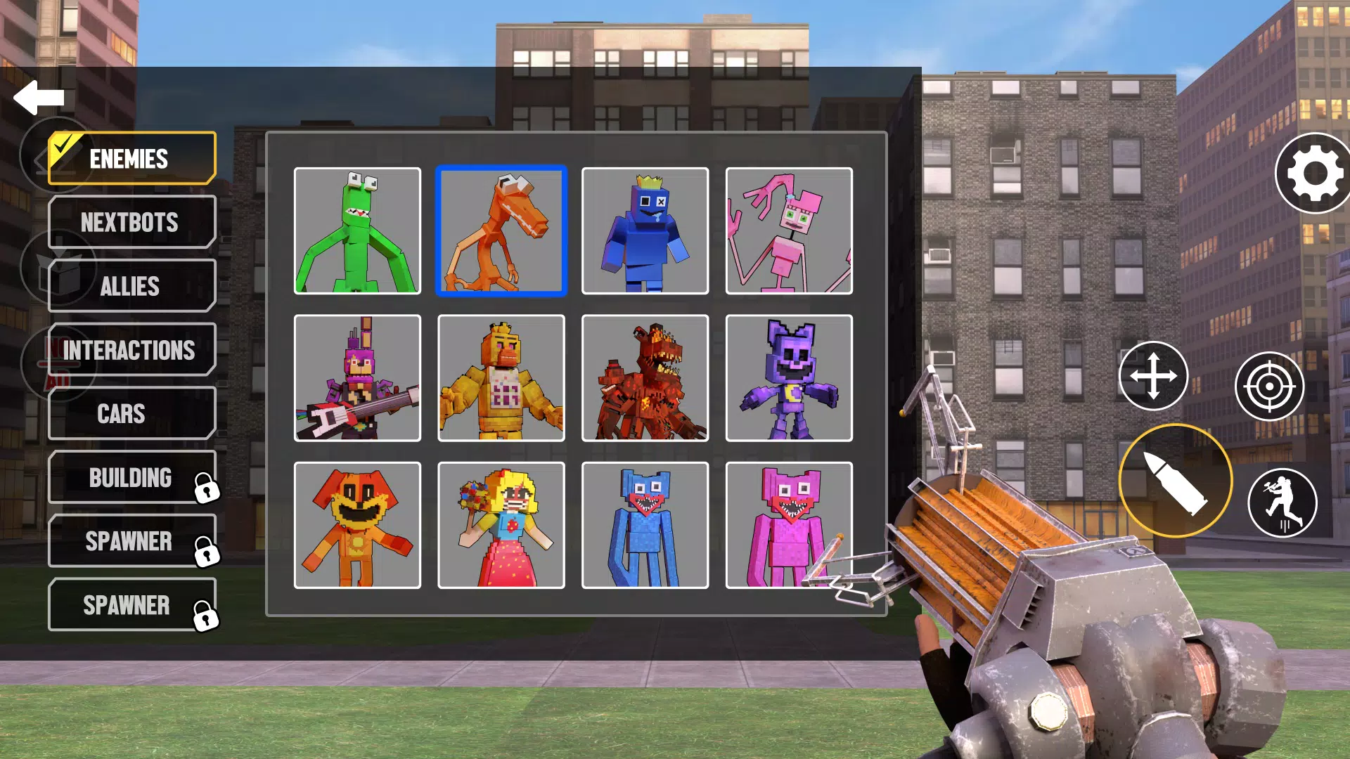 Shooter Nextbots: Sandbox Mod Capture d'écran 2