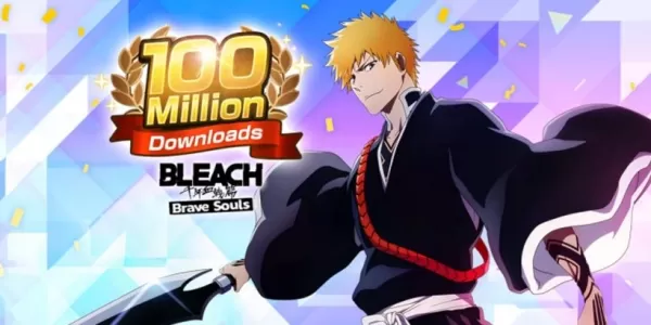 「漂白剤：Brave Soulsは100mのダウンロードをヒットし、景品を提供し、Gacha Pulls」
