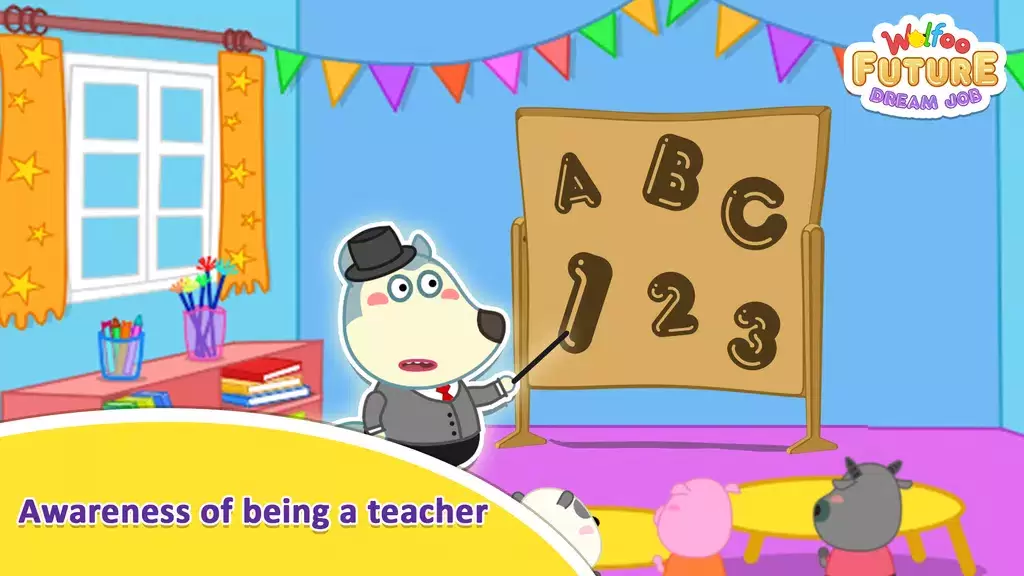 Wolfoo: Kid’s Future Dream Job应用截图第2张