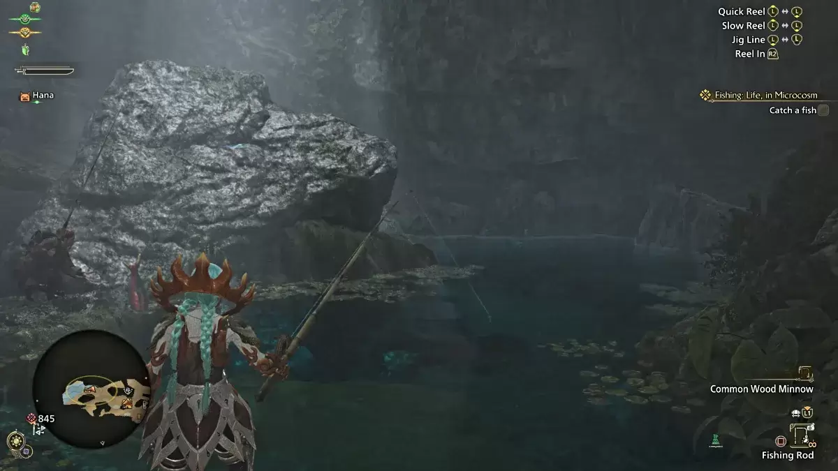 Monster Hunter Wilds สถานที่ตั้งปลา