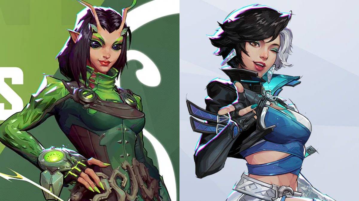 Marvel竞争对手的Mantis和Luna Snow。