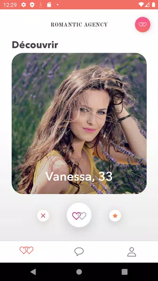 Romantic Agency - Dating App Captura de tela 0