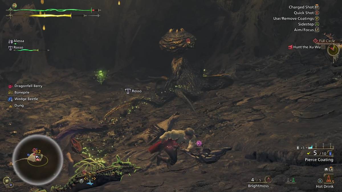 Monster Hunter Wu Wu Boss တိုက်ပွဲများ