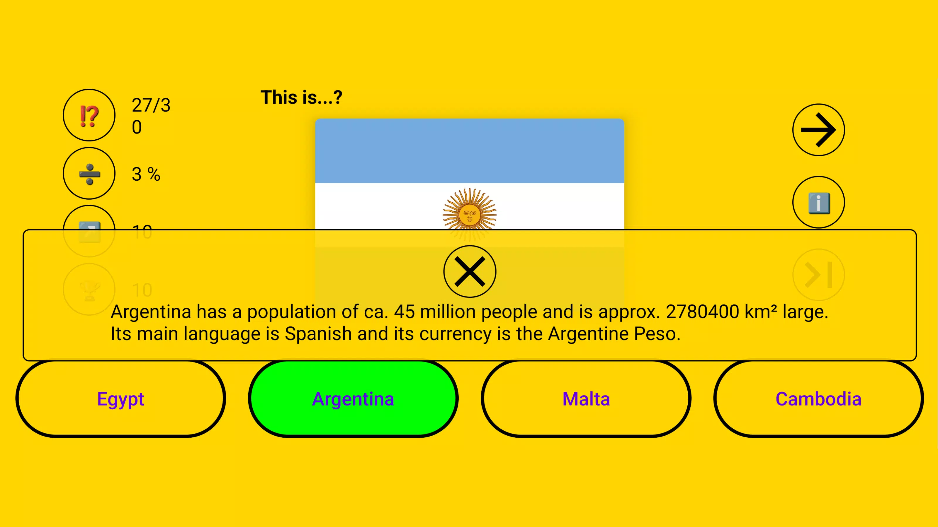 Super Flags! Flag Quiz 스크린샷 3