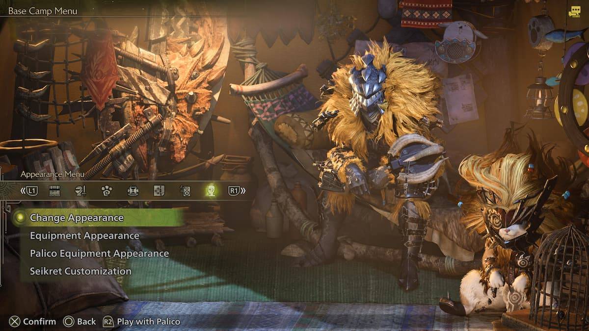 Monster Hunter Wilds角色定制