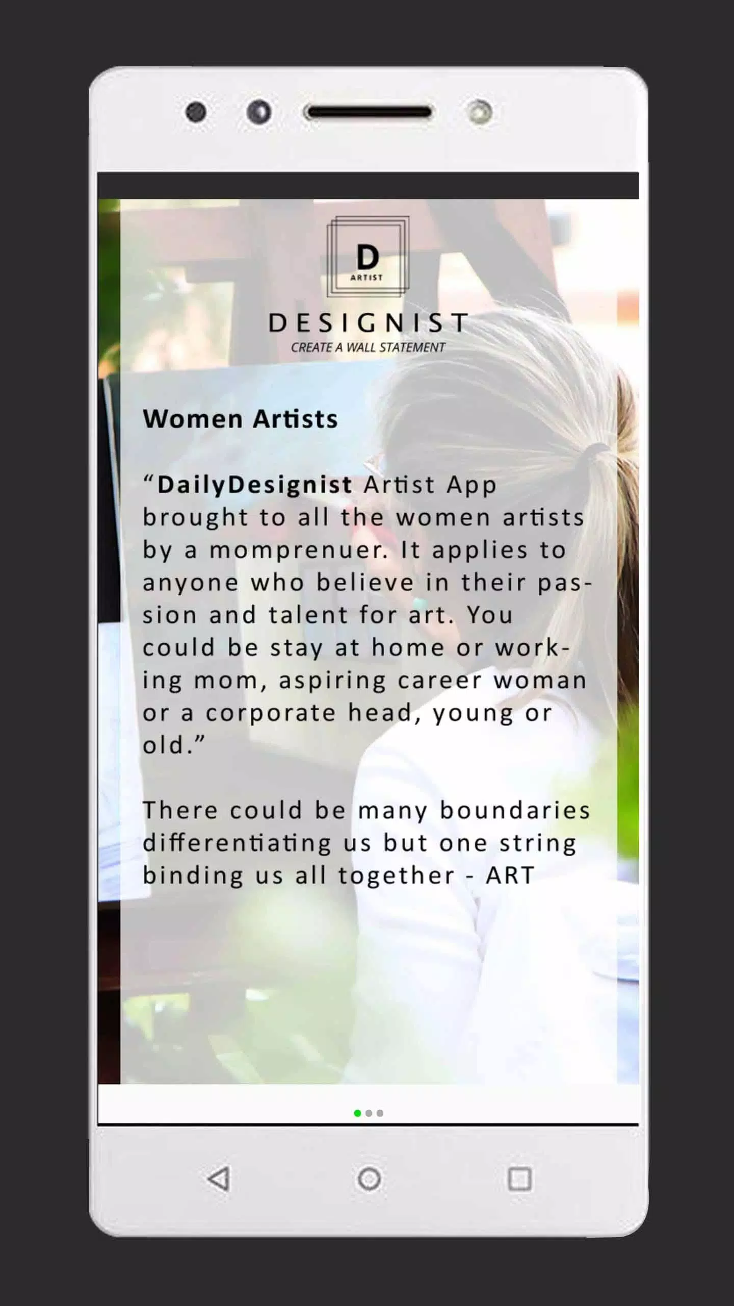 DailyDesignist Artists 스크린샷 0