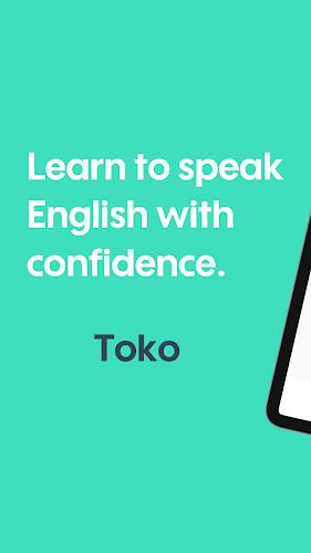 Toko:與 AI 機器人練習真實英語對話,增強英文口說自信 Captura de pantalla 2