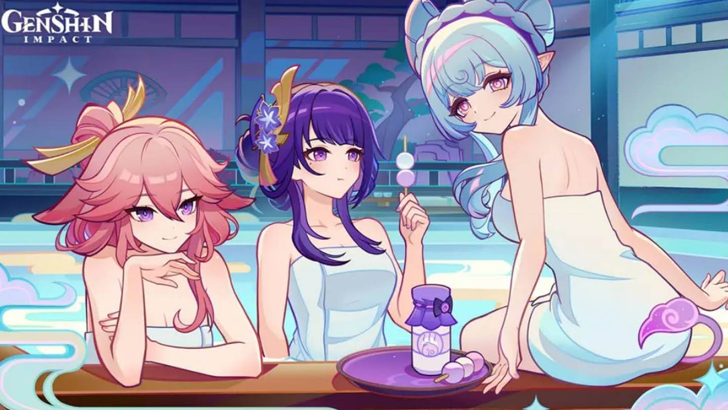 겐신 임팩트 쇼군 라이덴, 반 누드 캐릭터 라인업 합류