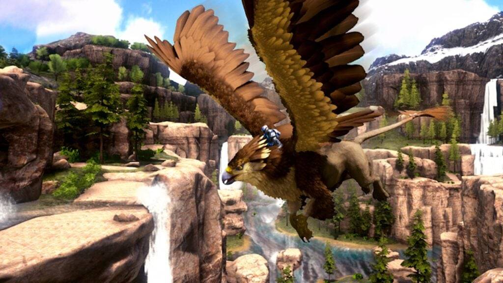 ค้นพบ biomes ใหม่และ Tame Griffins บนแผนที่ Ragnarok ของ Ark Mobile