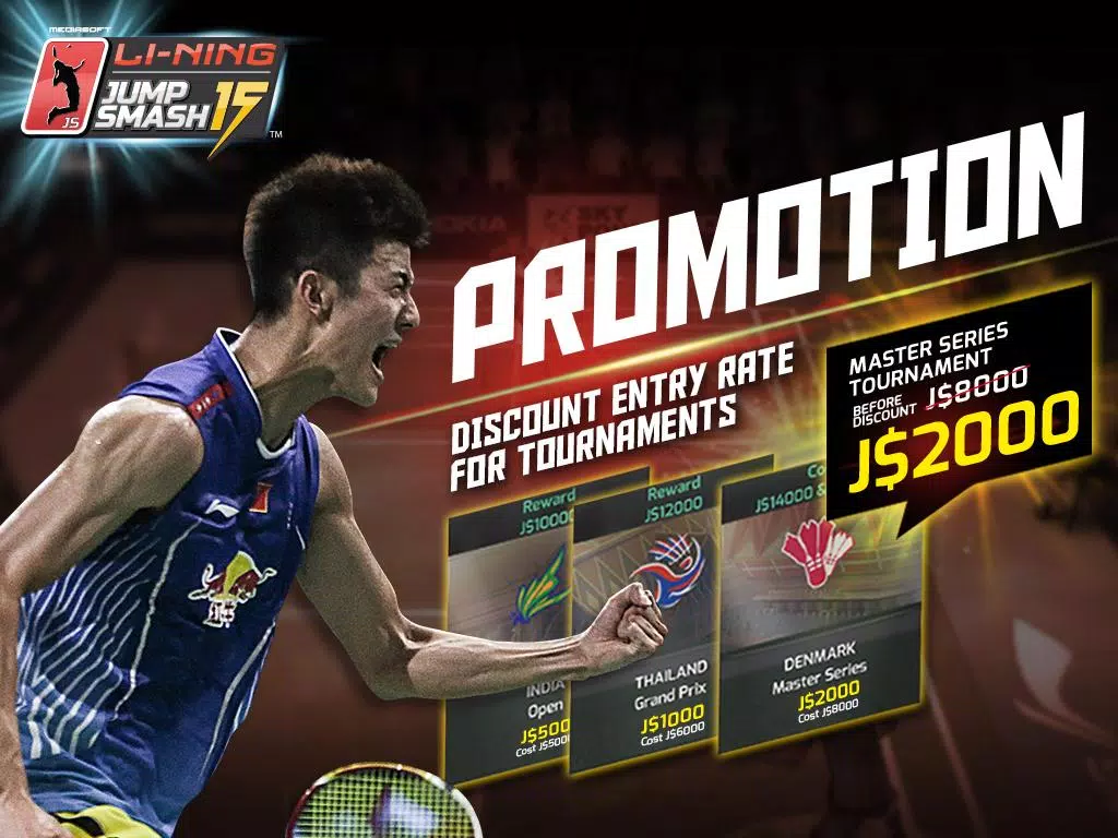 LiNing Jump Smash 15 Badminton Captura de pantalla 0
