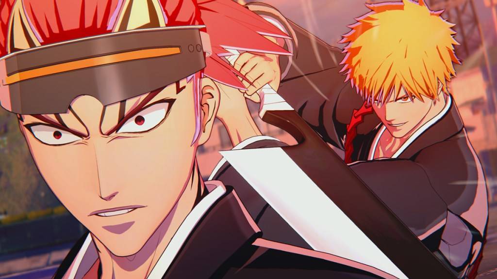 Ichigo kéo kiếm trên Renji trong ảnh chụp màn hình cho sự tái sinh của Soulth Bleach thông qua Steam như một phần của một bài viết về sự cố trên PC.