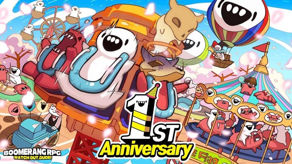 Boomerang RPG သည်အရေခွံအသစ်များဖြင့် 1 နှစ်မြောက်နှစ်ပတ်လည်နေ့ကိုအမှတ်အသားပြုသည်