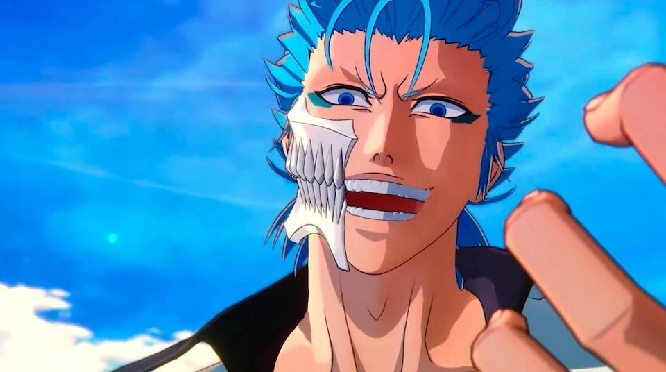 David Vincent sebagai Grimmjow Jaegarjaquez In Bleach: Rebirth of Souls