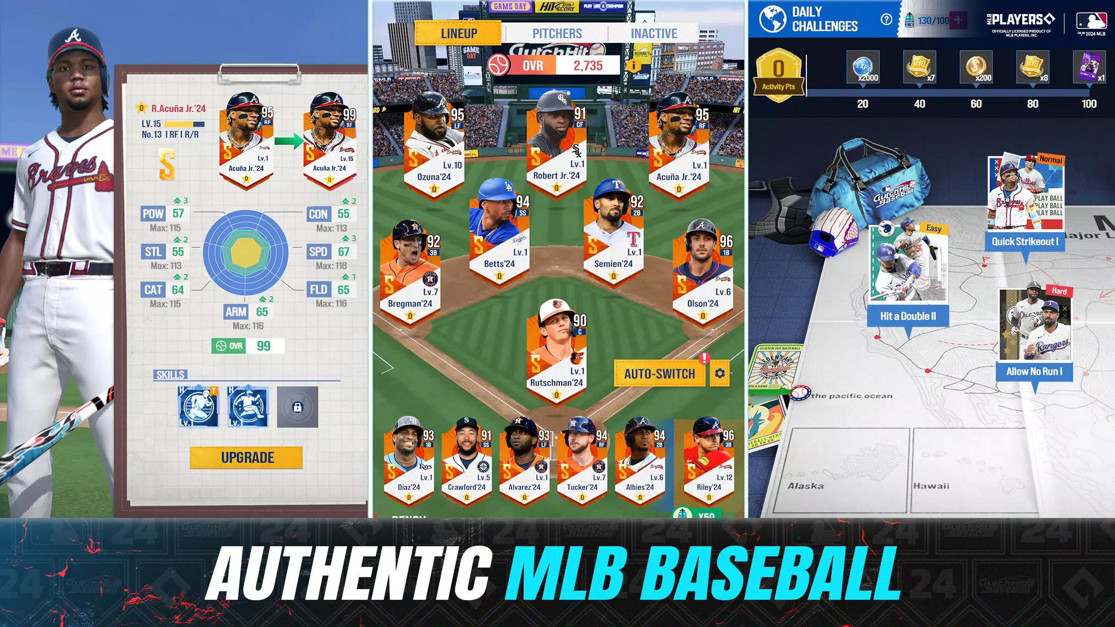 MLB Clutch Hit Baseball 2024 Capture d'écran 0