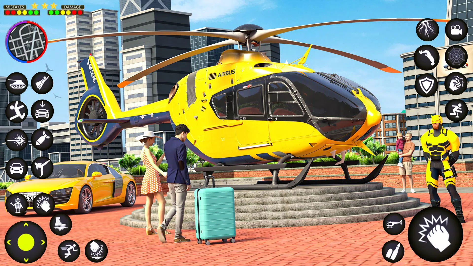 Taxi Driving: 3D Crazy Parking Captura de pantalla 0