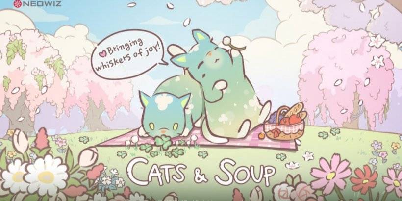 Cats & Soup 공개 신선한 계절 콘텐츠로 Cherry Blossom 업데이트