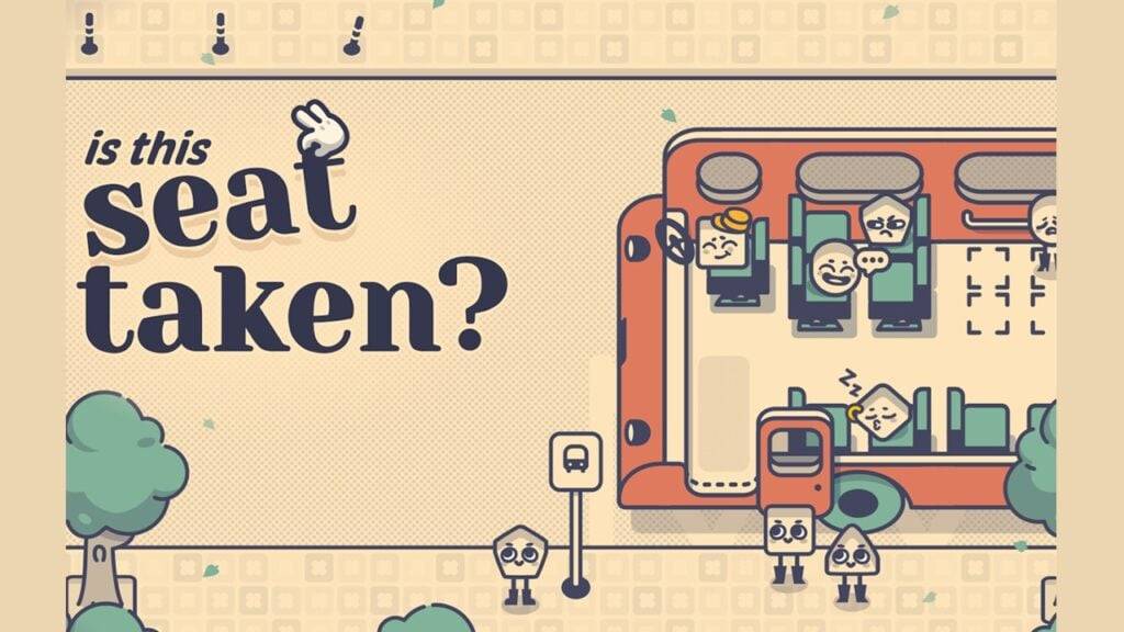 「この席は撮られていますか？陽気なパズルはすぐにモバイルを打つ」