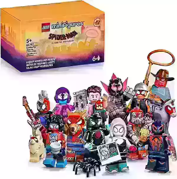 Las minifiguras de LEGO Spider-Man: Across the Spider-Verse ya están disponibles para precompra