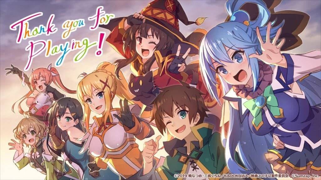 Konosuba: Fantastic Days Global Shutdown - ¿Versión fuera de línea en proceso?