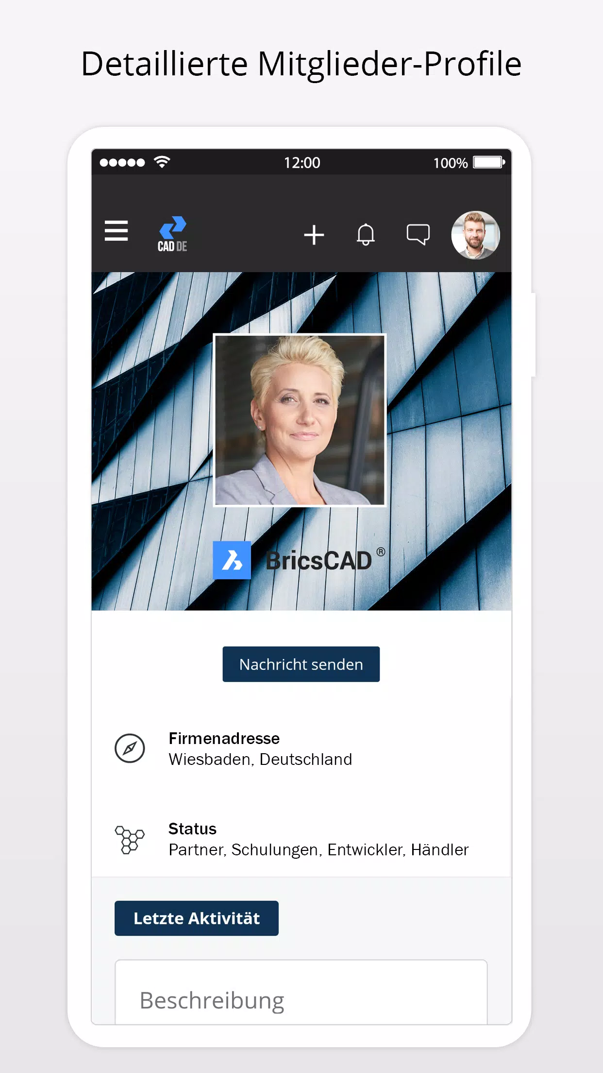 CAD DEUTSCHLAND - BricsCAD Community Captura de tela 1