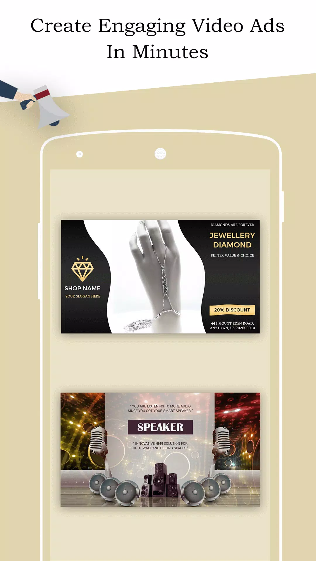 Video Ad Maker, Ad Creator Скриншот 0
