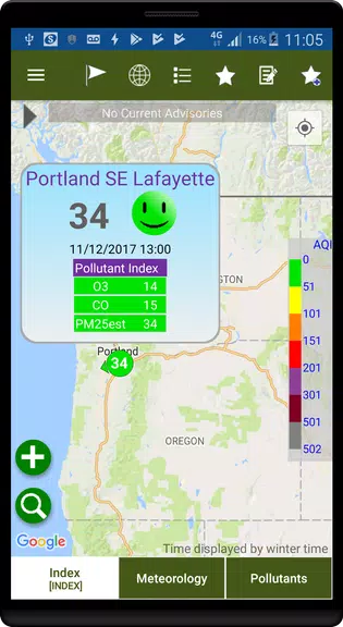 OregonAIR Captura de pantalla 0