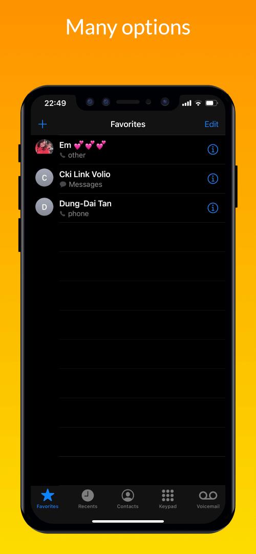 iCall OS 18 – Phone 15 Call 스크린샷 3