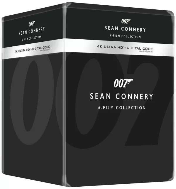 Preorder Now: Koleksi 4K 6 Sean Connery James Bond Films