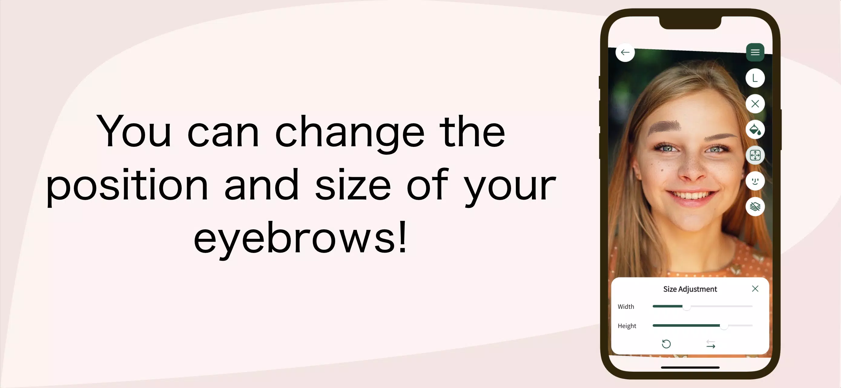 Find ideal eyebrows:BrowStudio Screenshot 1