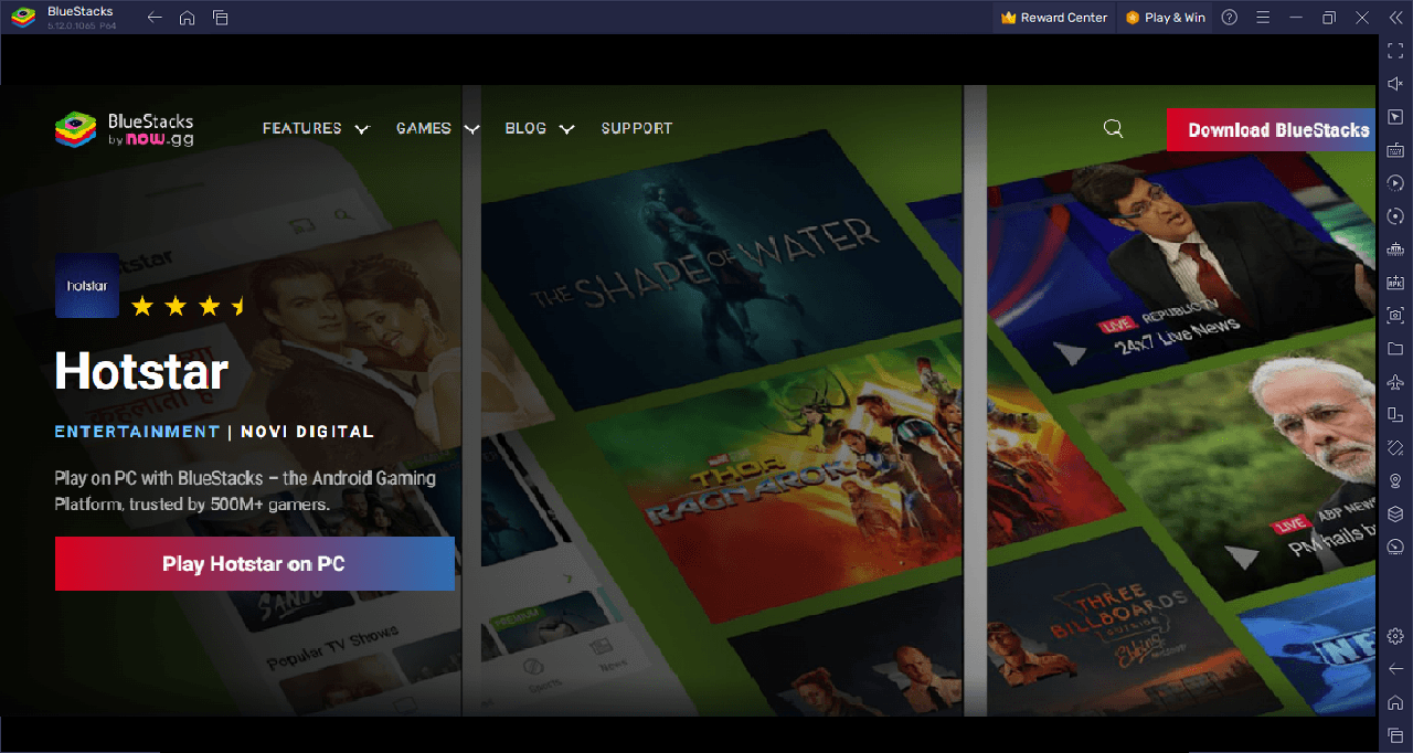 Chạy Jiohotstar trên PC bằng Bluestacks: Hướng dẫn