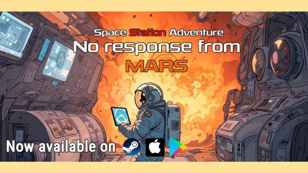 Новая текстовая игра Android: приключения космической станции - нет ответа на Марс!